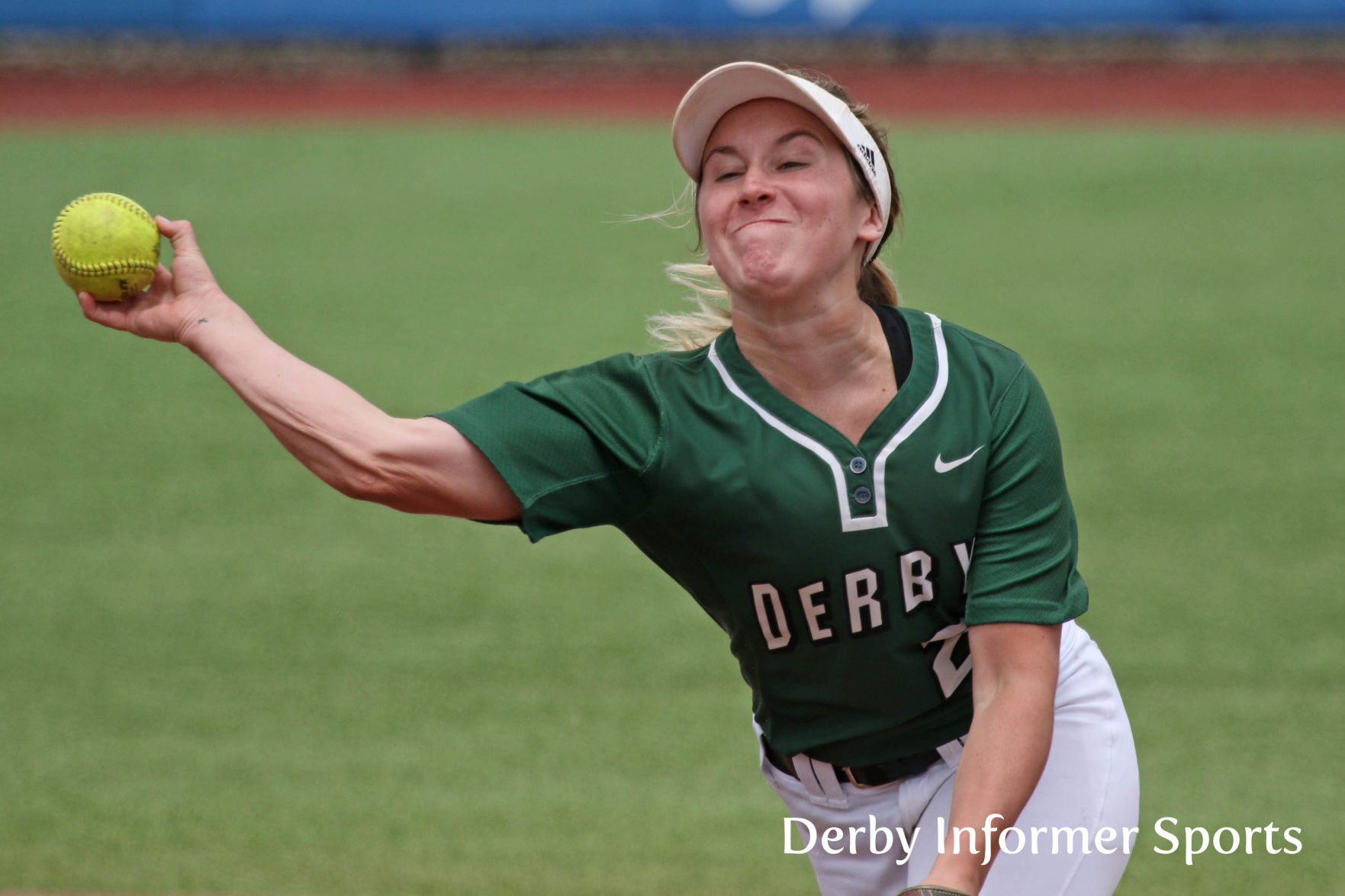 Derby softball state 2019 vs. Topeka (Madi Young)